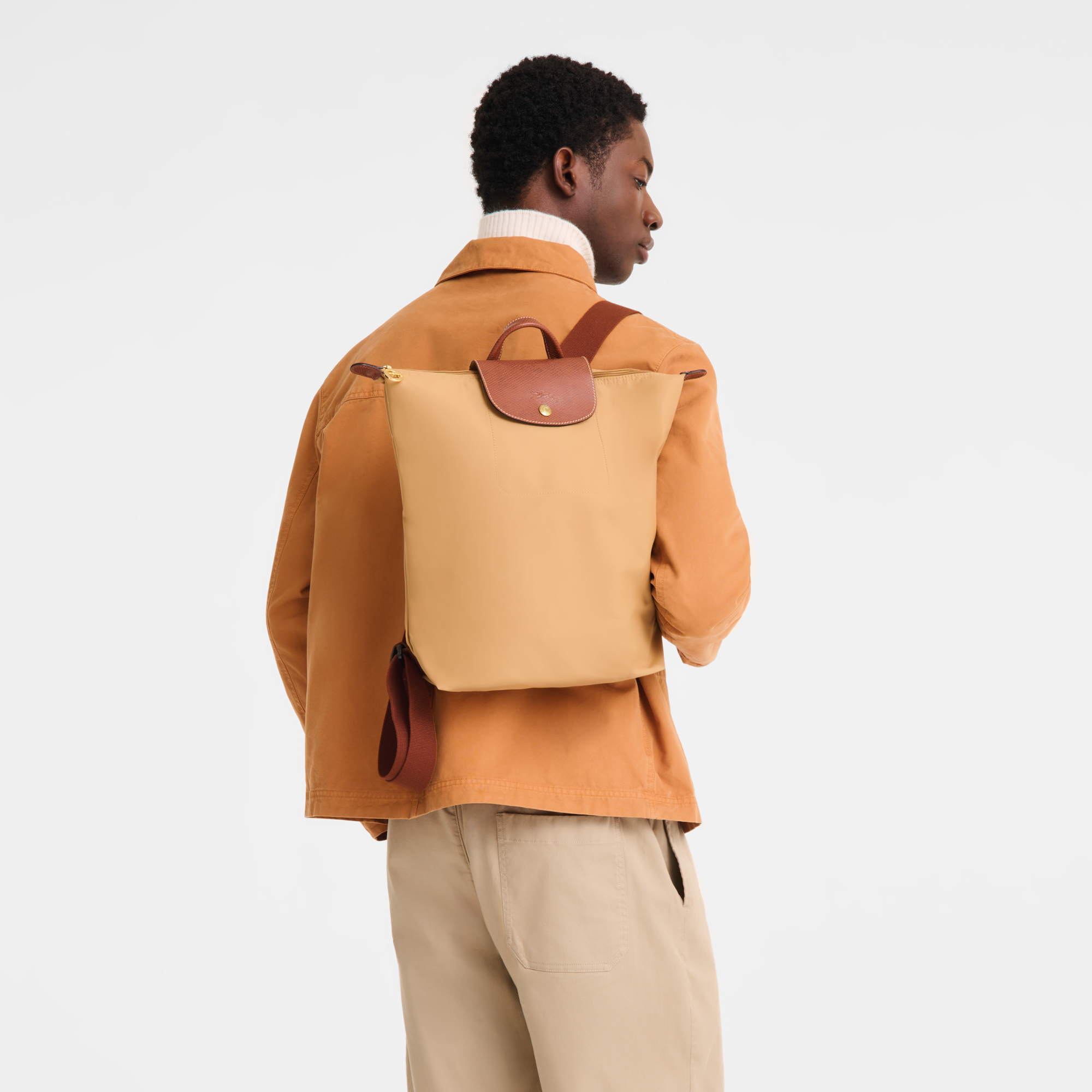 Le Pliage Original 双肩背包 M, Fawn