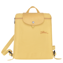 Le Pliage Green M Backpack , Wheat - Recycled canvas