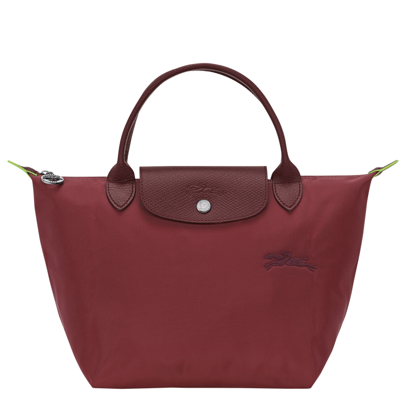 Le Pliage Green S Handbag , Pomegranate - Recycled canvas  - View 1 of  7