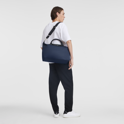 Le Pliage Energy XL 大号手提包 , 海军蓝色 - 再生帆布