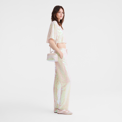 Le Pliage 系列 XS 斜挎包 , 裸色 - 帆布