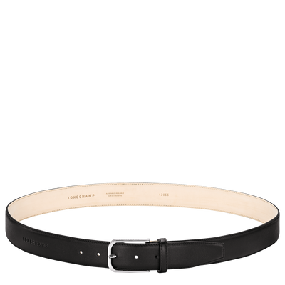 Longchamp Business Men's belt , Black - Leather