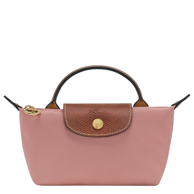 Le Pliage Original 化妆包 , 茶粉色 - 再生帆布