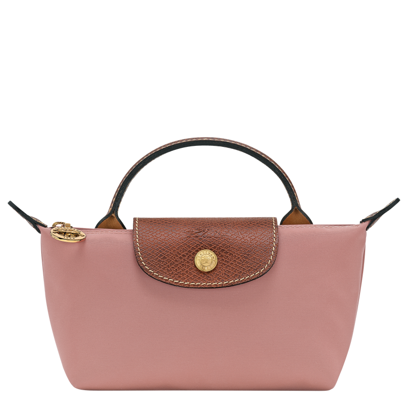 Le Pliage Original 化妆包 , 茶粉色 - 再生帆布  - 查看 1 6
