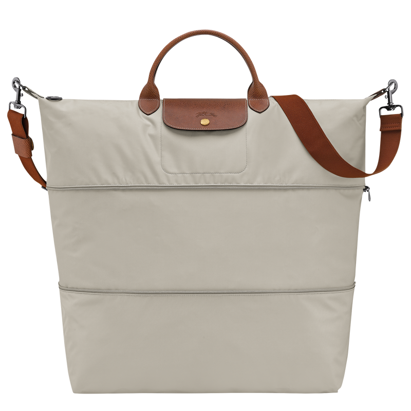 Le Pliage Original 可扩展旅行包 , 鹅卵石 - 再生帆布  - 查看 1 7