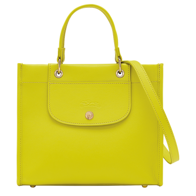 Cabas Longchamp S Handbag , Kiwi Green - Leather
