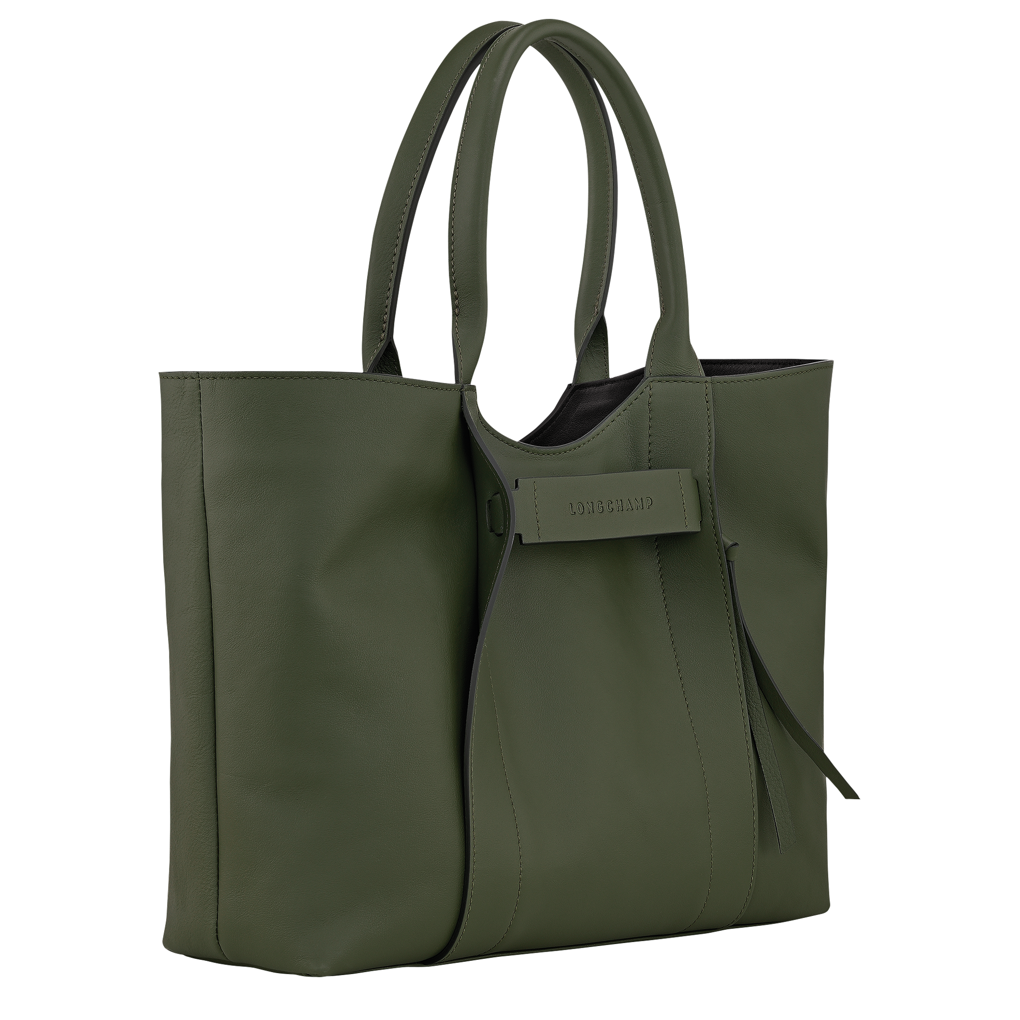 Longchamp 3D 单肩包  L, 卡其色