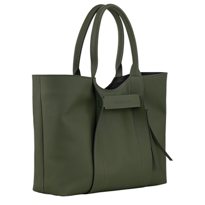 Longchamp 3D 单肩包  L, 卡其色