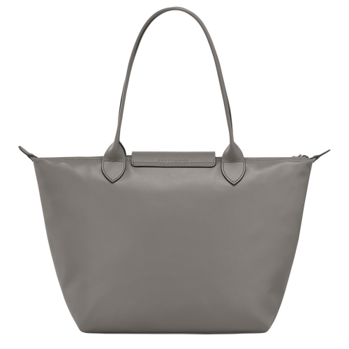Le Pliage Xtra M Tote bag , Turtledove - Leather - View 4 of  6