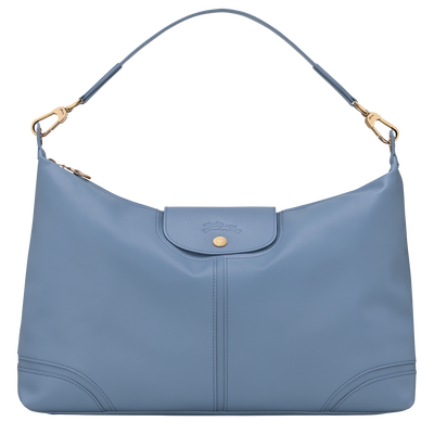 Le Pliage Xtra XL Shoulder bag , Slate - Leather