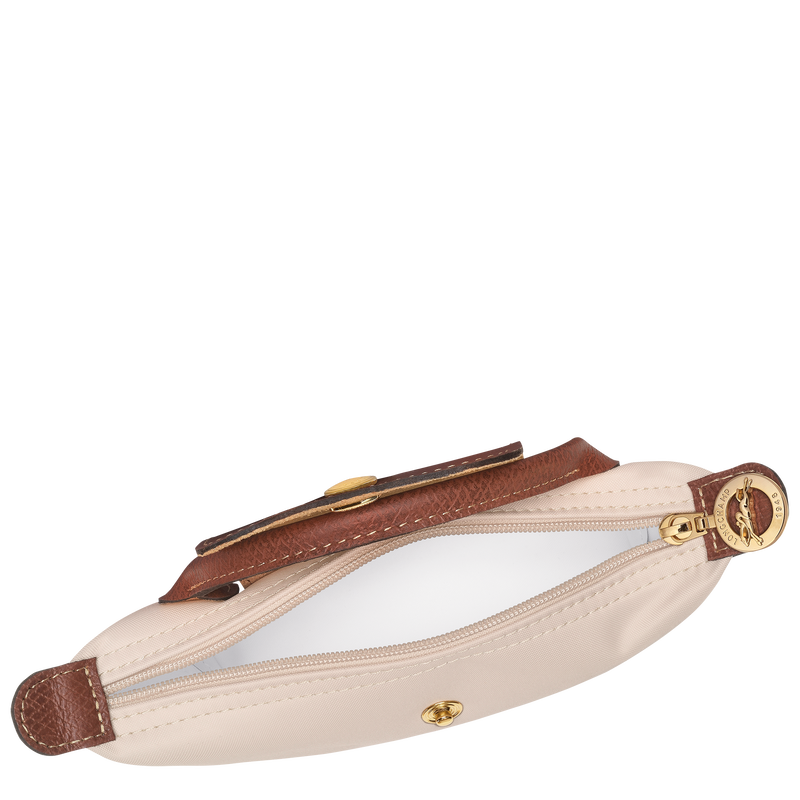 Le Pliage Original 化妆包 , 纸张白 - 再生帆布  - 查看 5 6