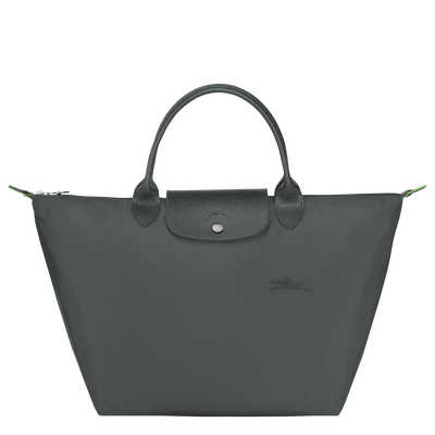 Le Pliage Green Handbag M, Graphite