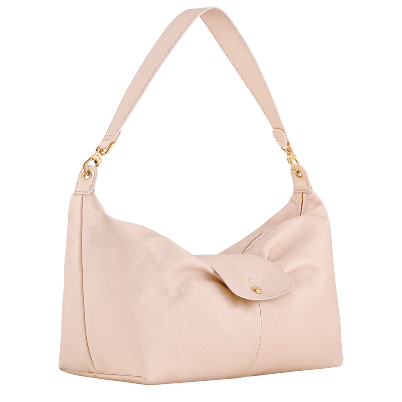 Le Pliage Xtra L Shoulder bag , Cream - Leather  - View 3 of  5