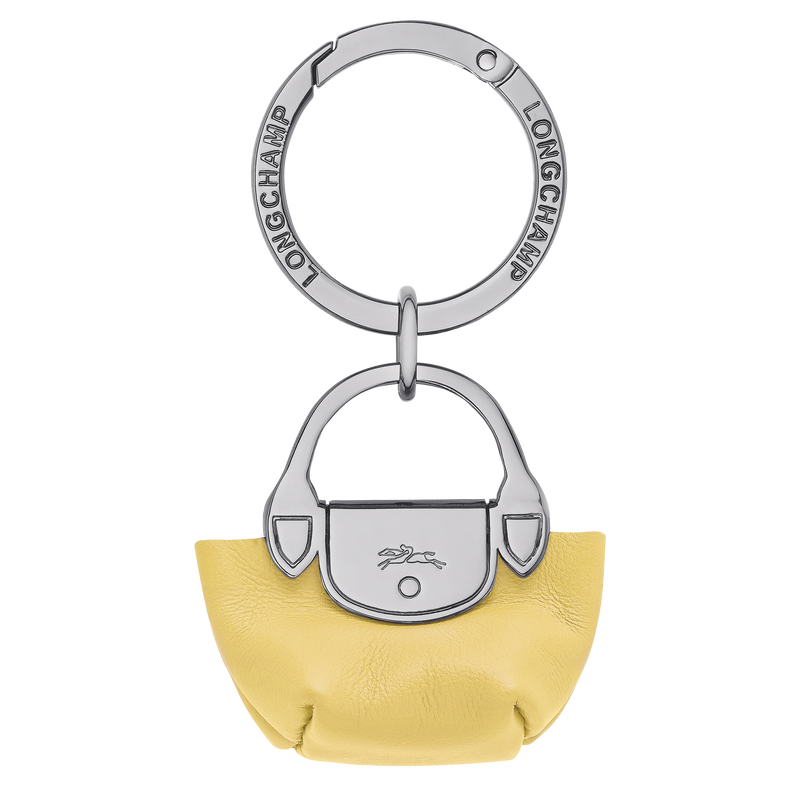 Le Pliage Xtra Key ring , Lime - Leather  - View 1 of  1