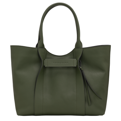 Longchamp 3D L 单肩包 , 卡其色 - 皮革
