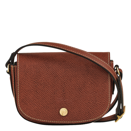 Épure XS Crossbody bag , Brown - Leather - View 1 of  4