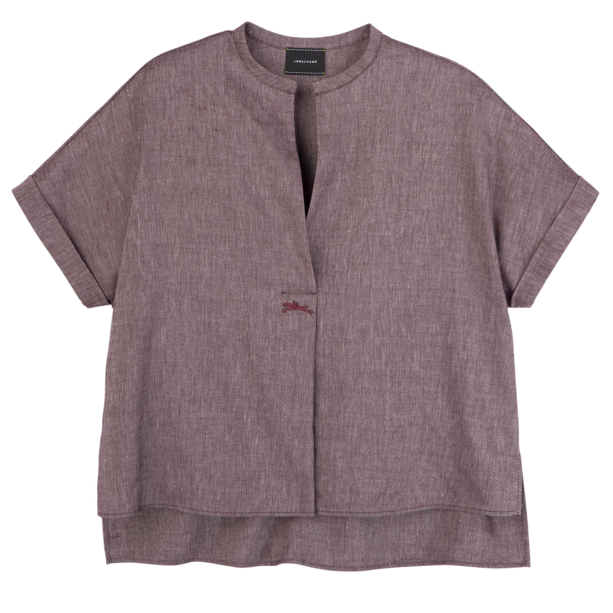 null Shirt, Burgundy