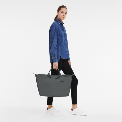 Le Pliage Green Travel bag S, Graphite