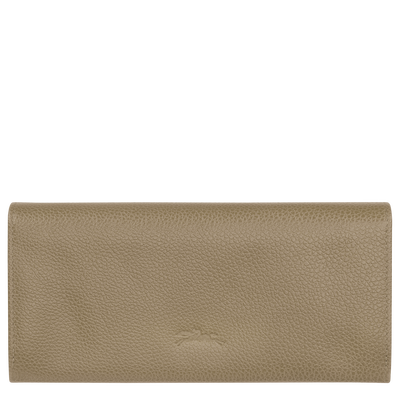 Le Foulonn&eacute; Long continental wallet , Lichen - Leather