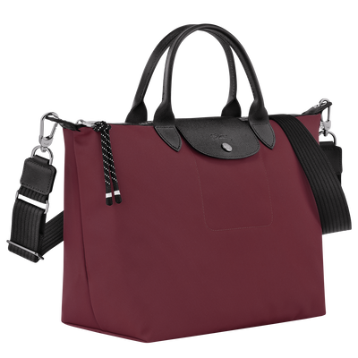Le Pliage Energy 手提包 L, 勃艮第色