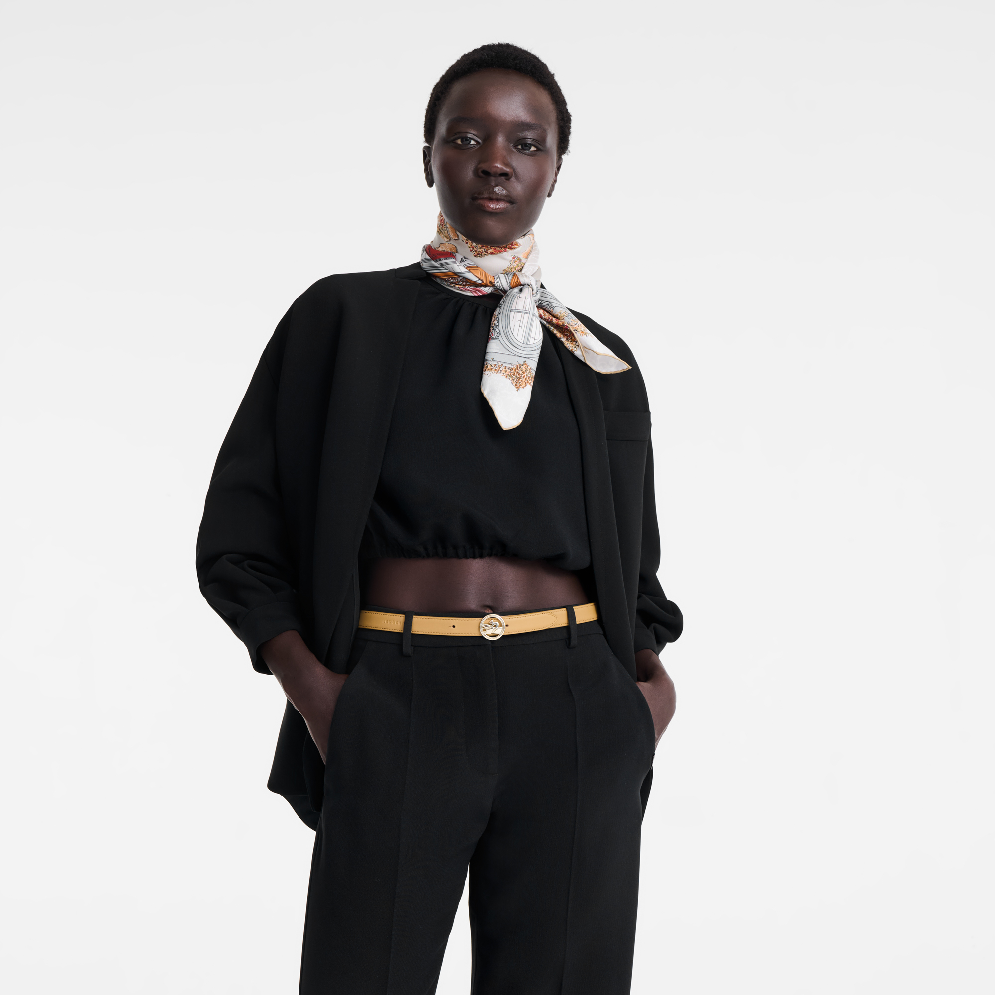 La M&eacute;daille Longchamp 女士皮带, 沙漠