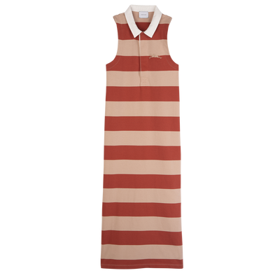 null Polo 裙, Cream/Coral