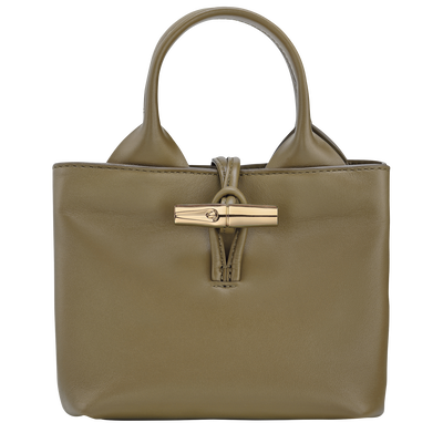 Le Roseau XS Handbag , Olive - Leather