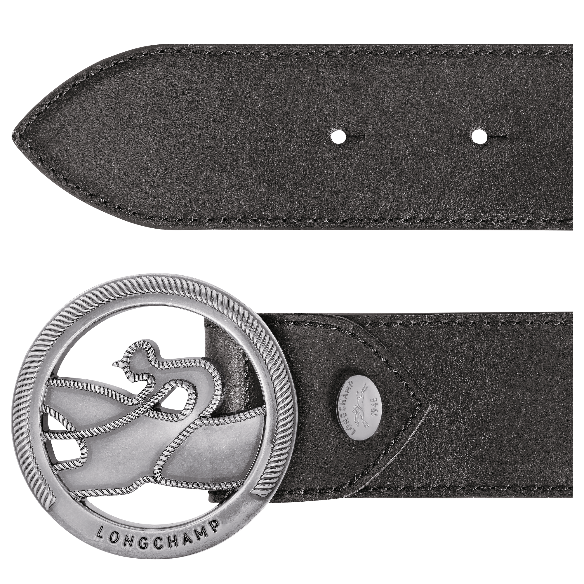 La M&eacute;daille Longchamp 女士皮带, 矿物色