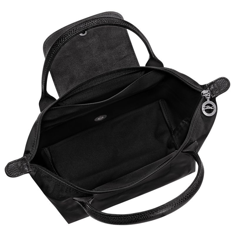 Le Pliage One S Handbag , Black - Recycled canvas  - View 5 of  7