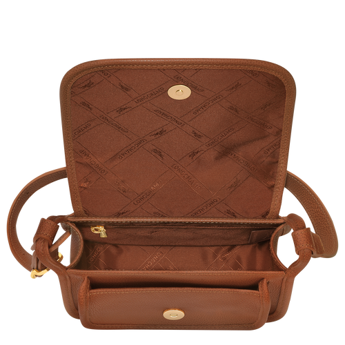 Le Foulonné S Crossbody bag , Caramel - Leather - View 5 of  5