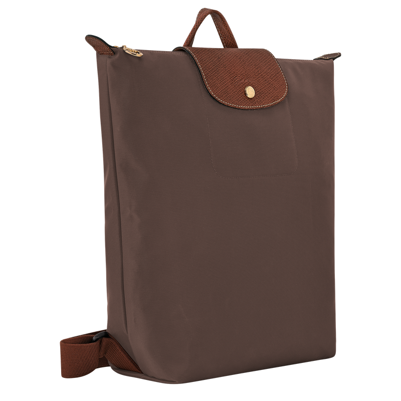 Le Pliage Original M Backpack , Mocha - Recycled canvas  - View 2 of  5