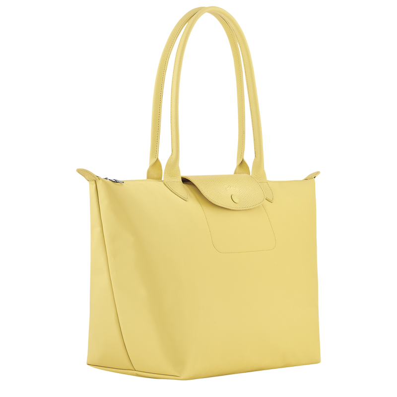 Le Pliage One L Tote bag , Lime - Canvas  - View 3 of  7