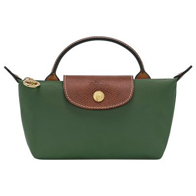 Le Pliage Original 化妆包 , 英伦绿 - 再生帆布