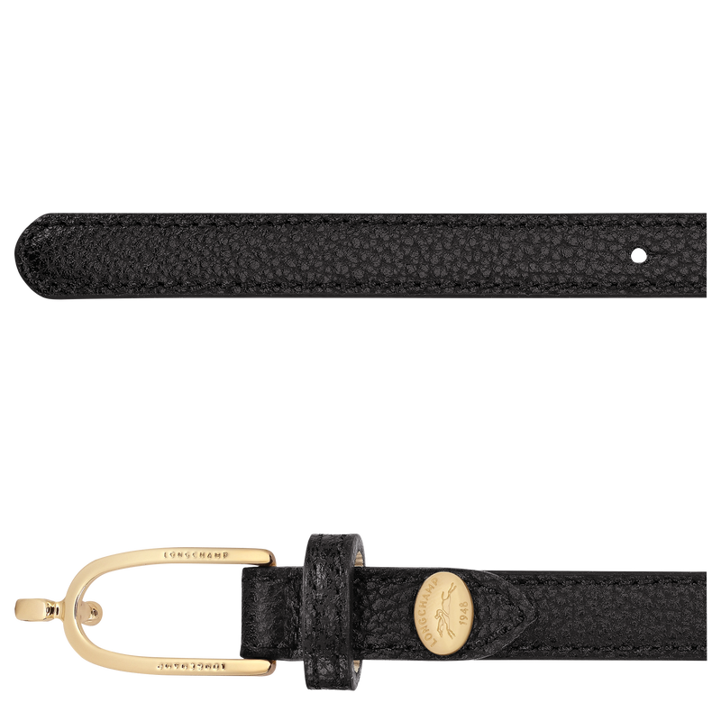 女士皮带 , 黑色 - 皮革  - 查看 3 3