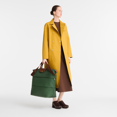 Le Pliage Original 可扩展旅行包 , 英伦绿 - 再生帆布