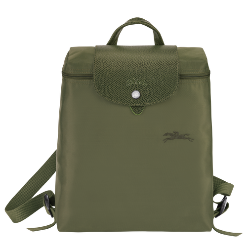 Le Pliage Green M 双肩背包 , 森林 - 再生帆布 - 查看 1 6