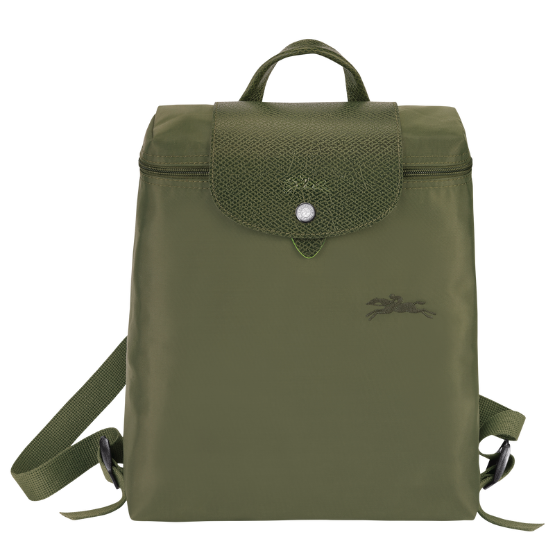 Le Pliage Green M 双肩背包 , 森林 - 再生帆布  - 查看 1 6