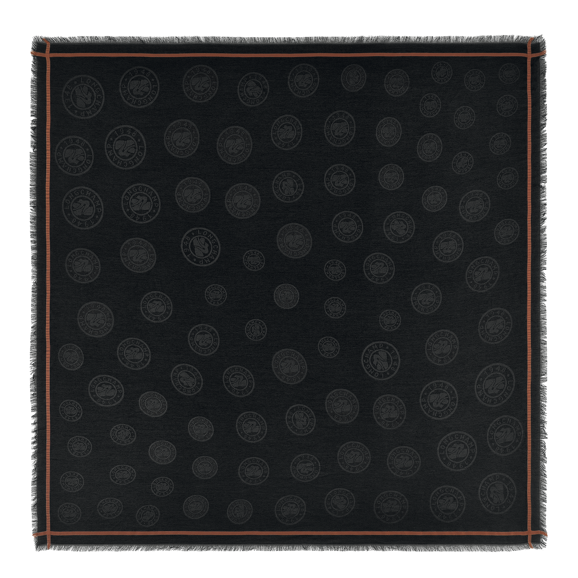La M&eacute;daille Longchamp Shawl, Black