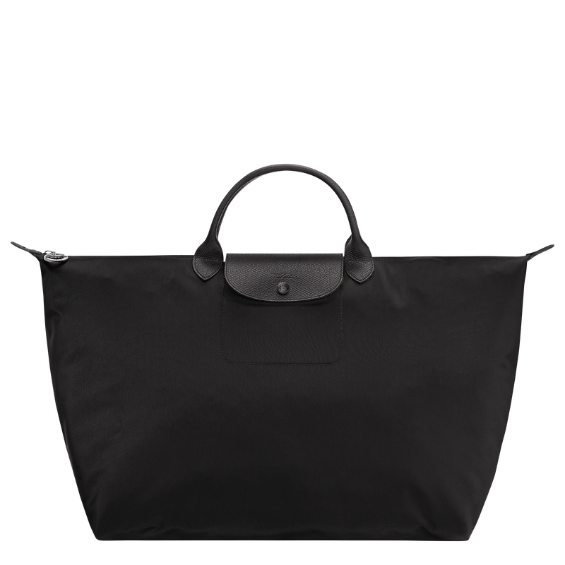 Le Pliage One L 旅行包 , 黑色 - 再生帆布  - 查看 1 7