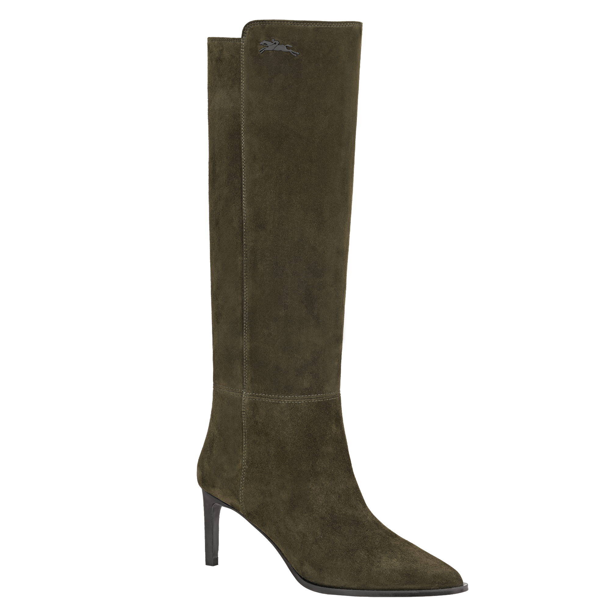 Elan Heel boots, Olive