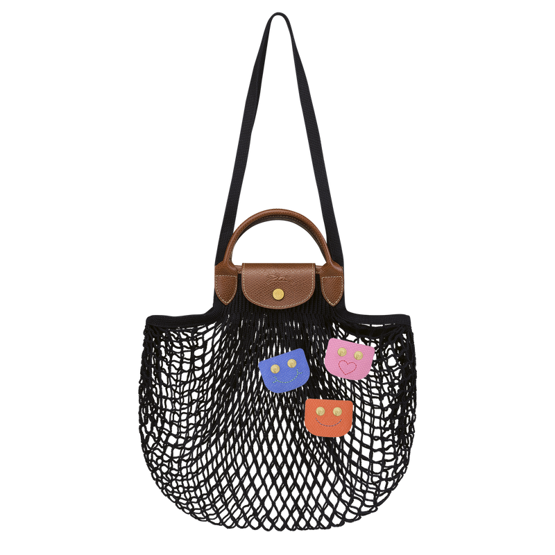 Le Pliage Filet L 网袋 , 黑色 - 帆布  - 查看 6 6