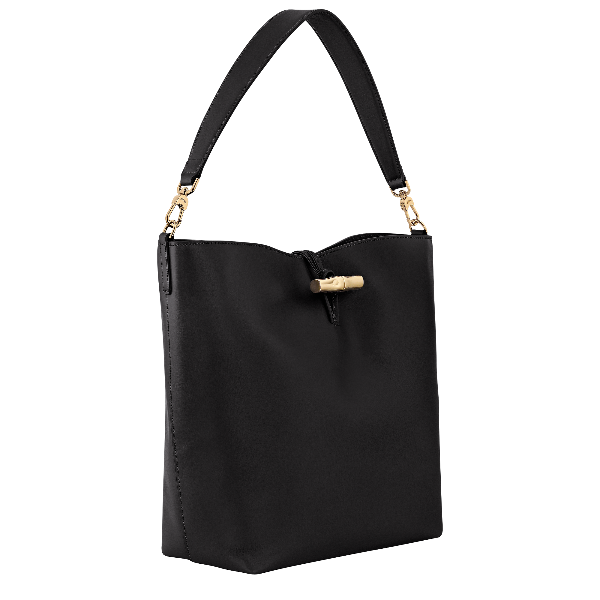 Hobo bag M, Black - View 3 of
5 - zoom in Le Roseau Hobo bag M, Black