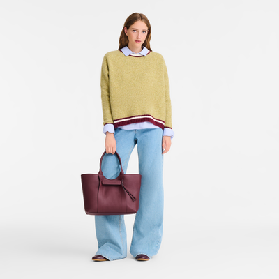 Longchamp 3D Shoulder bag L, Burgundy