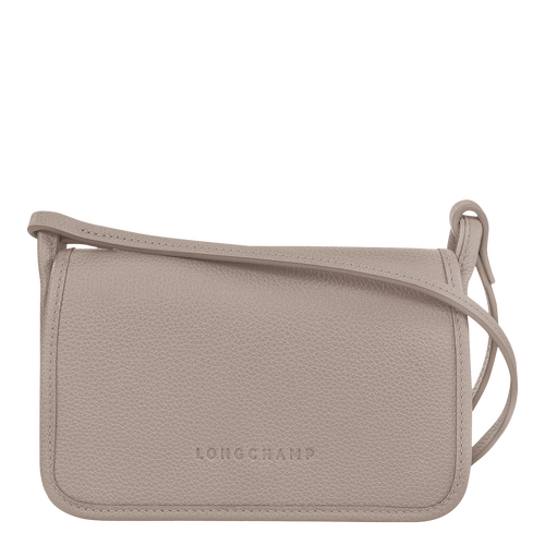 Le Foulonné XS Clutch , Turtledove - Leather - View 1 of  6