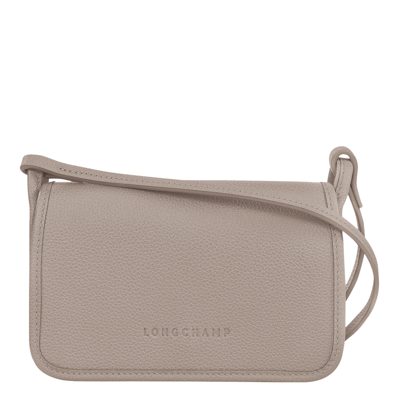 Le Foulonné XS Clutch , Turtledove - Leather  - View 1 of  6