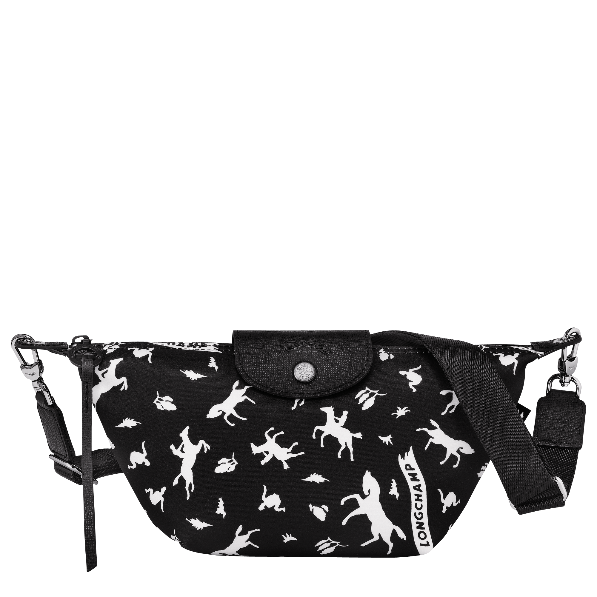 Le Pliage 系列 斜挎包 XS, 黑色