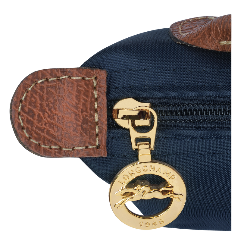 Le Pliage Original 化妆包 , 海军蓝色 - 再生帆布  - 查看 5 5