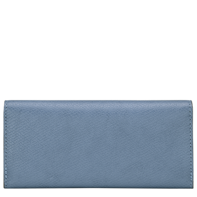&Eacute;pure Long continental wallet , Slate - Leather