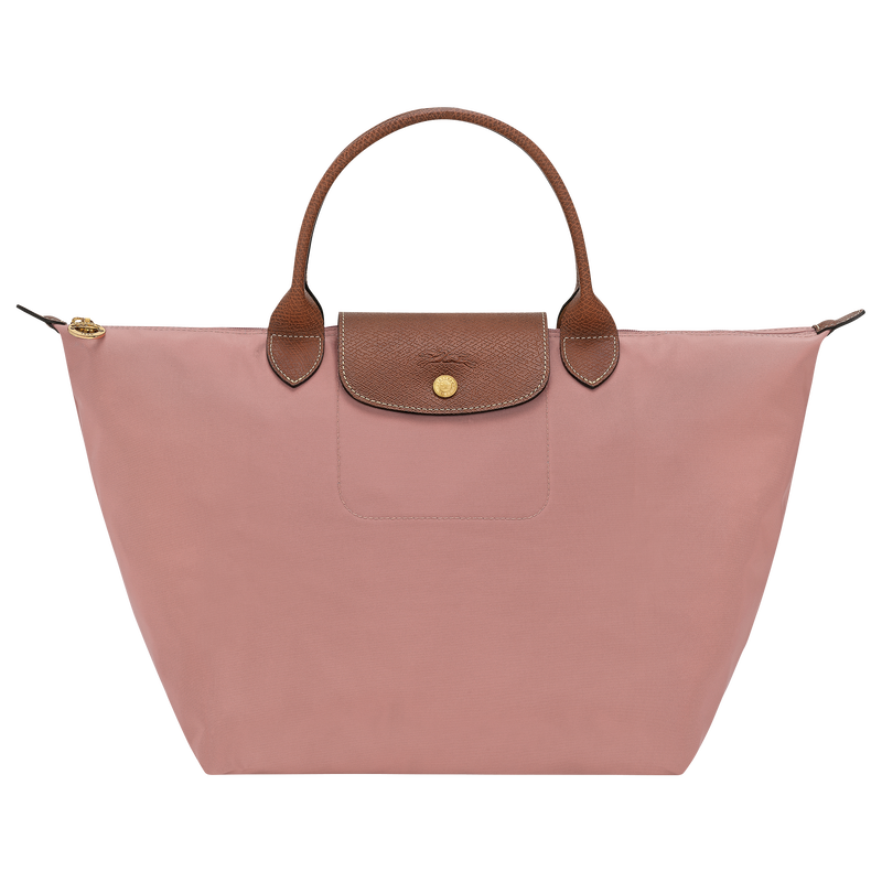 Le Pliage Original M Handbag , Pink Tea - Recycled canvas  - View 1 of  7
