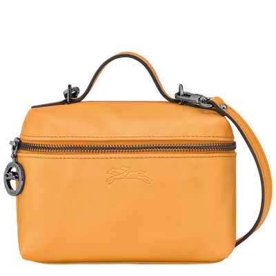Le Pliage Xtra XS 迷你斜挎包 , 杏黄色 - 皮革